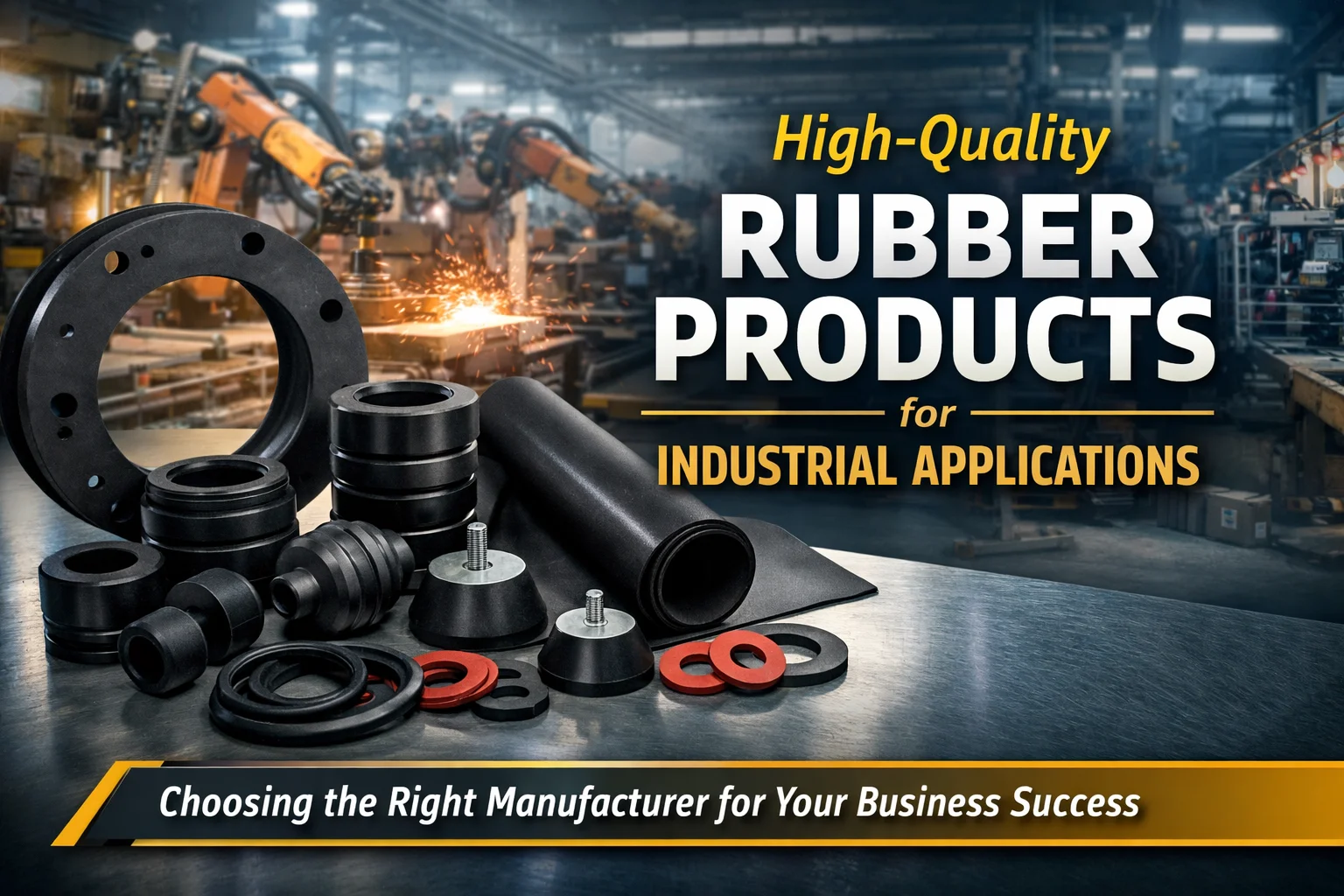 High-Quality Rubber Products for Industrial Applications